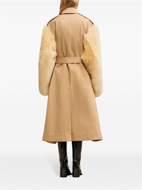 Faux fur coat AMI PARIS | FJK515CO0081998